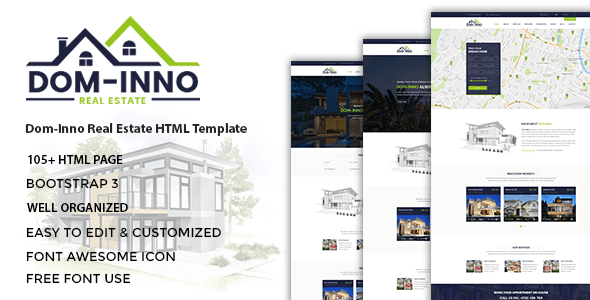Dominno Real Estate HTML Website Template
