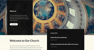 Free Church WordPress Themes
