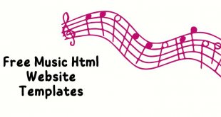Free Music Html Website Templates