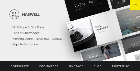 Haswell Corporate HTML Website Template