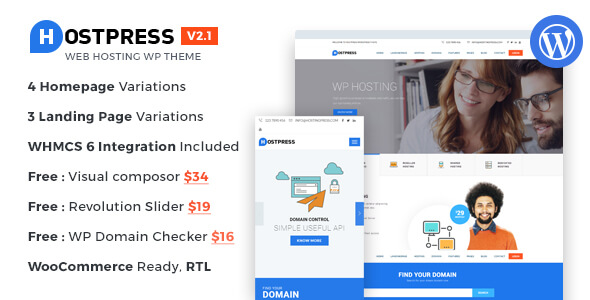 HostingPress Internet WordPress Theme