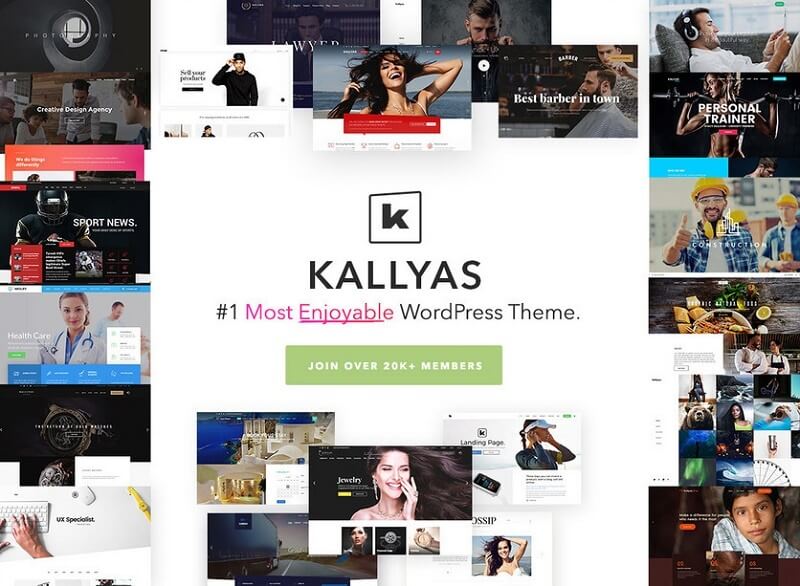  KALLYAS - Creative eCommerce Multi-Purpose WordPress Theme