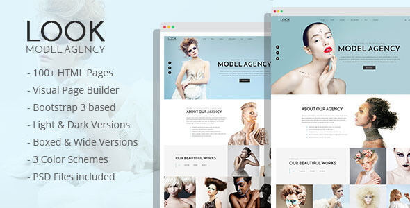 LOOK Fashion HTML Website Template