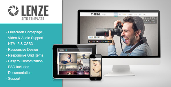 Photography HTML Website Templates