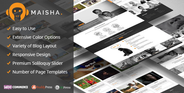 Maisha SEO Friendly WordPress Theme