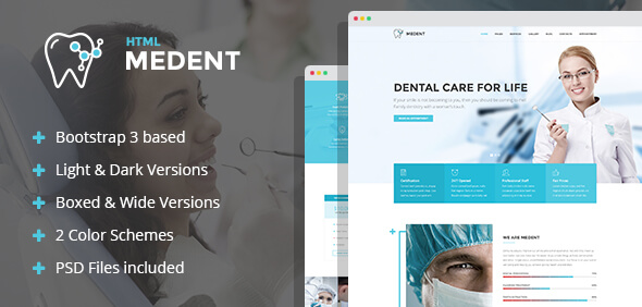 Medent Medical HTML Website Template