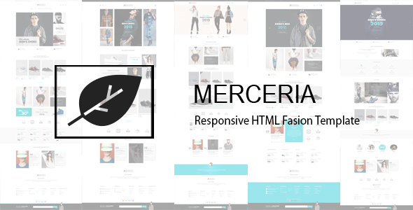 Merceria Fashion HTML Website Template