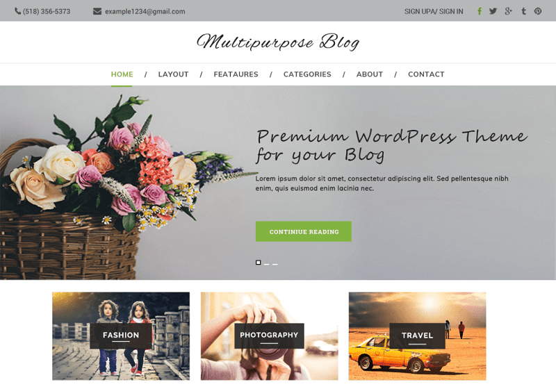 Multipurpose Blog