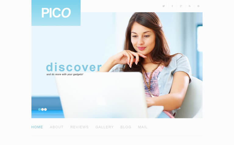 Pico Internet WordPress Theme