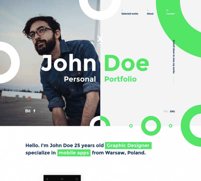 Portfolio PSD Template