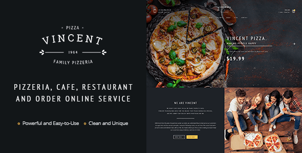 Restaurant SEO Friendly WordPress Theme