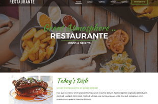 Free Restaurant WordPress Themes