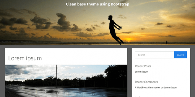 Free Bootstrap WordPress Themes
