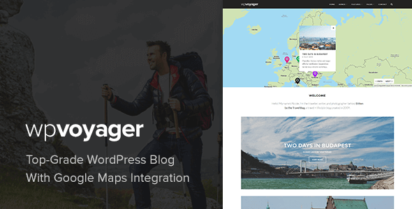 WPVoyager Travel WordPress Theme