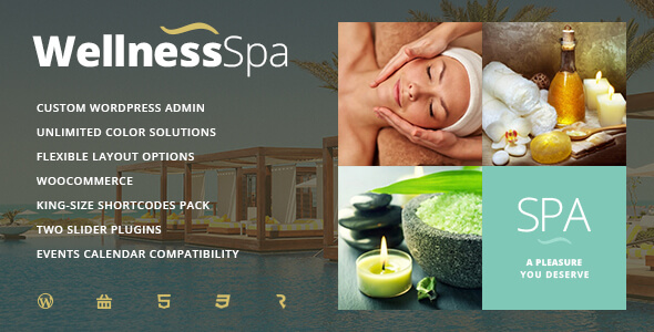 Wellness SPA Salon WordPress Theme