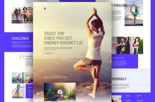 Free Society PSD Website Templates