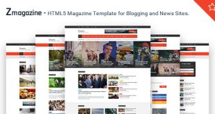 Magazine HTML Website Templates