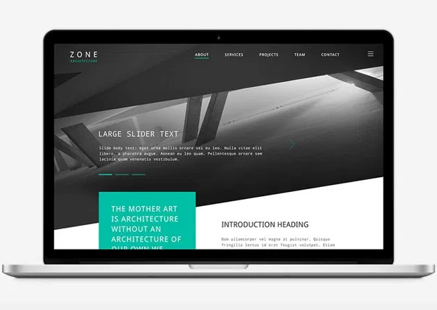 Zone : Free Architects PSD Template