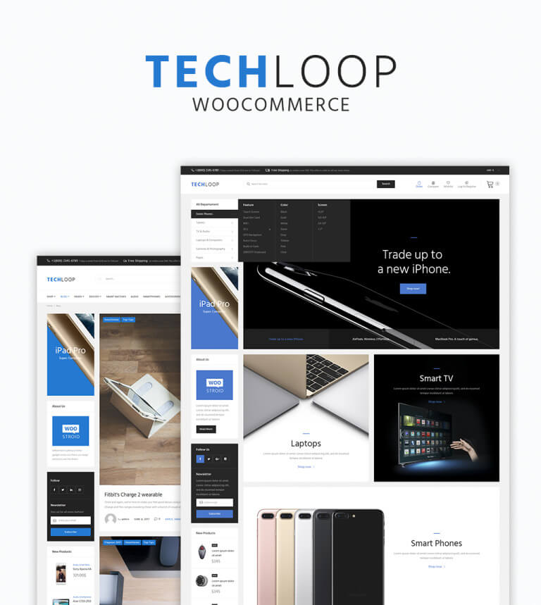 TechLoop WooCommerce WordPress Theme