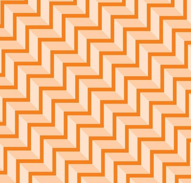 Abstract orange geometric