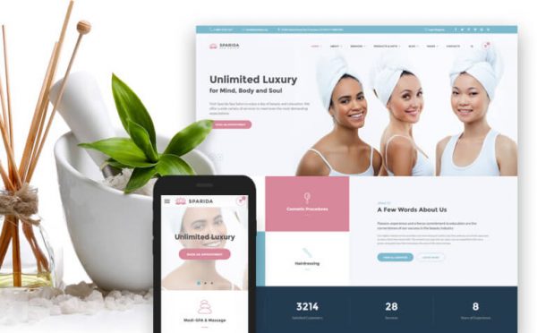 17 Best Spa Salon HTML Website Templates In 2024