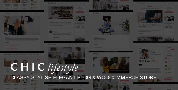 Chic Feminine WordPress Theme