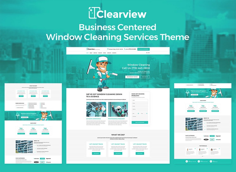 Clearview Clean WordPress Theme
