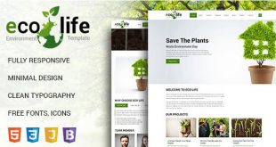 Environment HTML Website Templates