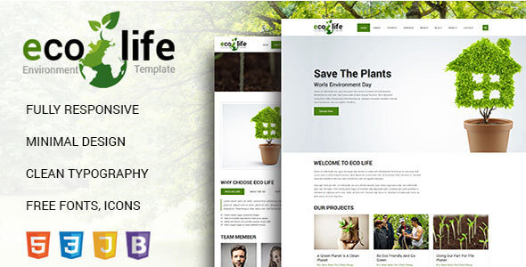 Environment Website Templates Free Download