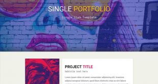 Personal HTML Website Templates