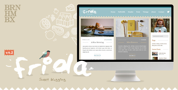 Frida Feminine WordPress Theme