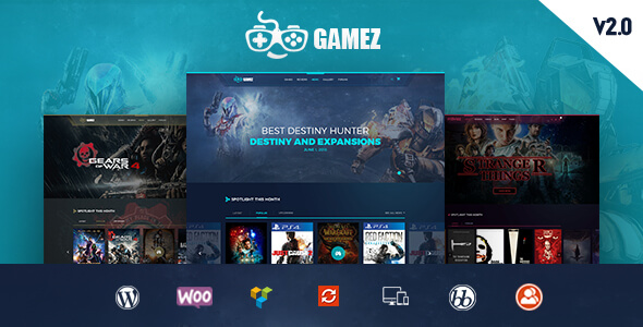 Gamez Affiliate WordPress Theme