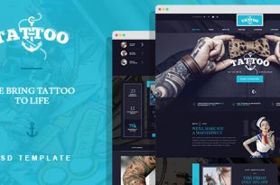 Art PSD Website Templates
