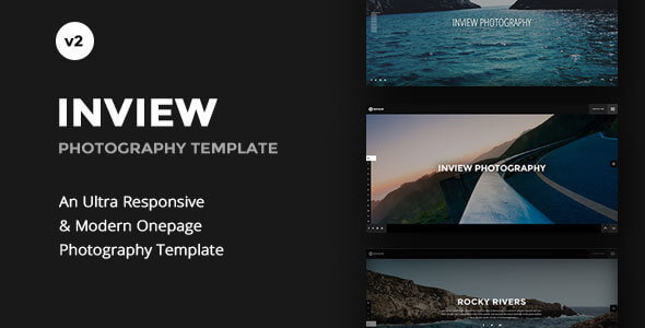 Inview FullScreen WordPress Theme