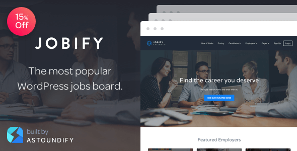 Jobify Job Board WordPress Theme