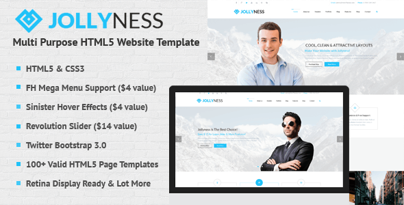 Multipurpose HTML Website Templates