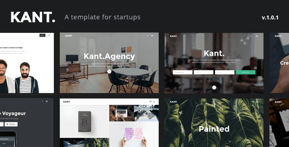 Kant: Multipurpose HTML Website Templates