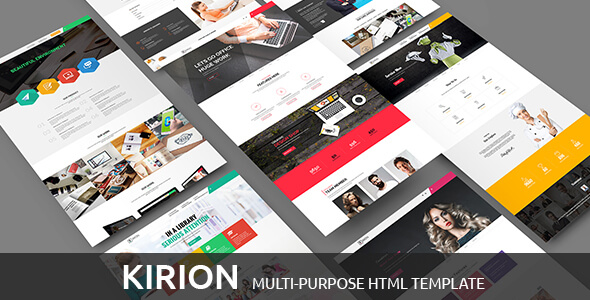 Kirion: Multipurpose HTML Website Templates