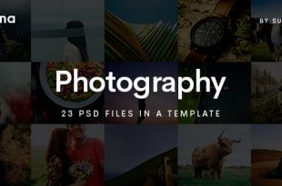 Photography PSD Website Templates