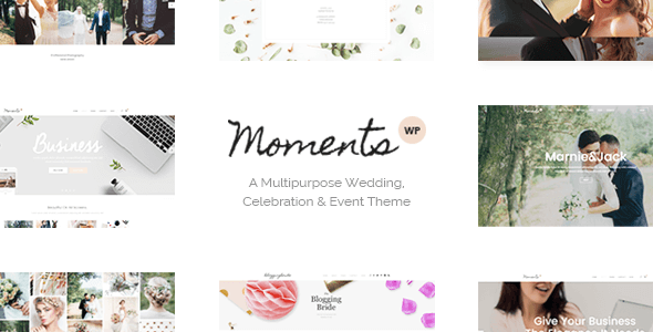 Moments Feminine WordPress Theme