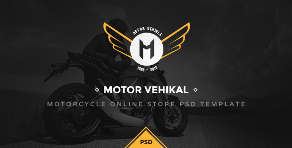 Vehicle PSD Website Templates