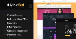 22 Best Music HTML Website Templates In 2025 | Free HTML Designs