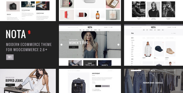 Nota Pinterest WordPress Theme