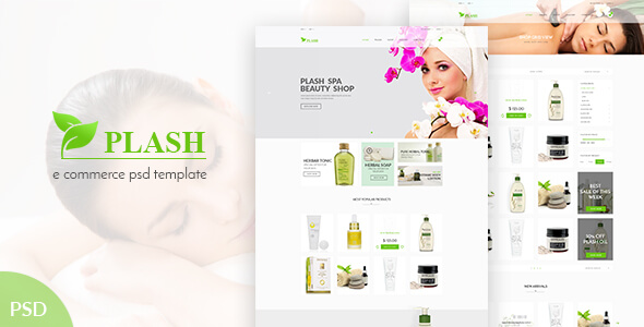 Spa Salon PSD Website Templates