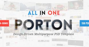 Multipurpose PSD Website Templates
