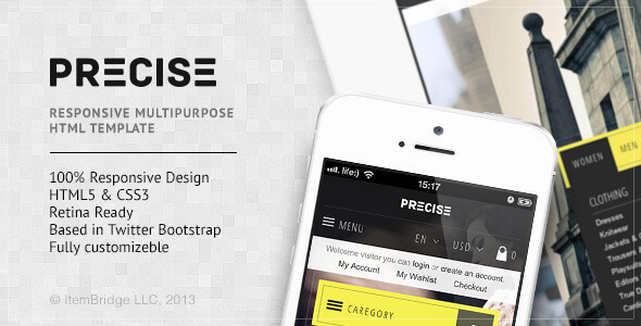 Precise: Multipurpose HTML Website Templates