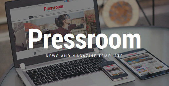 Pressroom Entertainment HTML Website Template