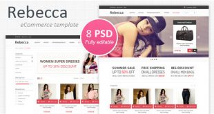 Fashion PSD Website Templates