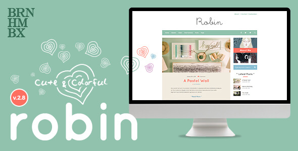 Robin Feminine WordPress Theme