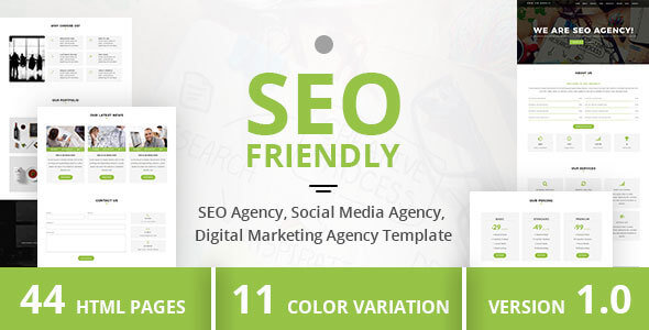 Seo Friendly HTML Website Templates